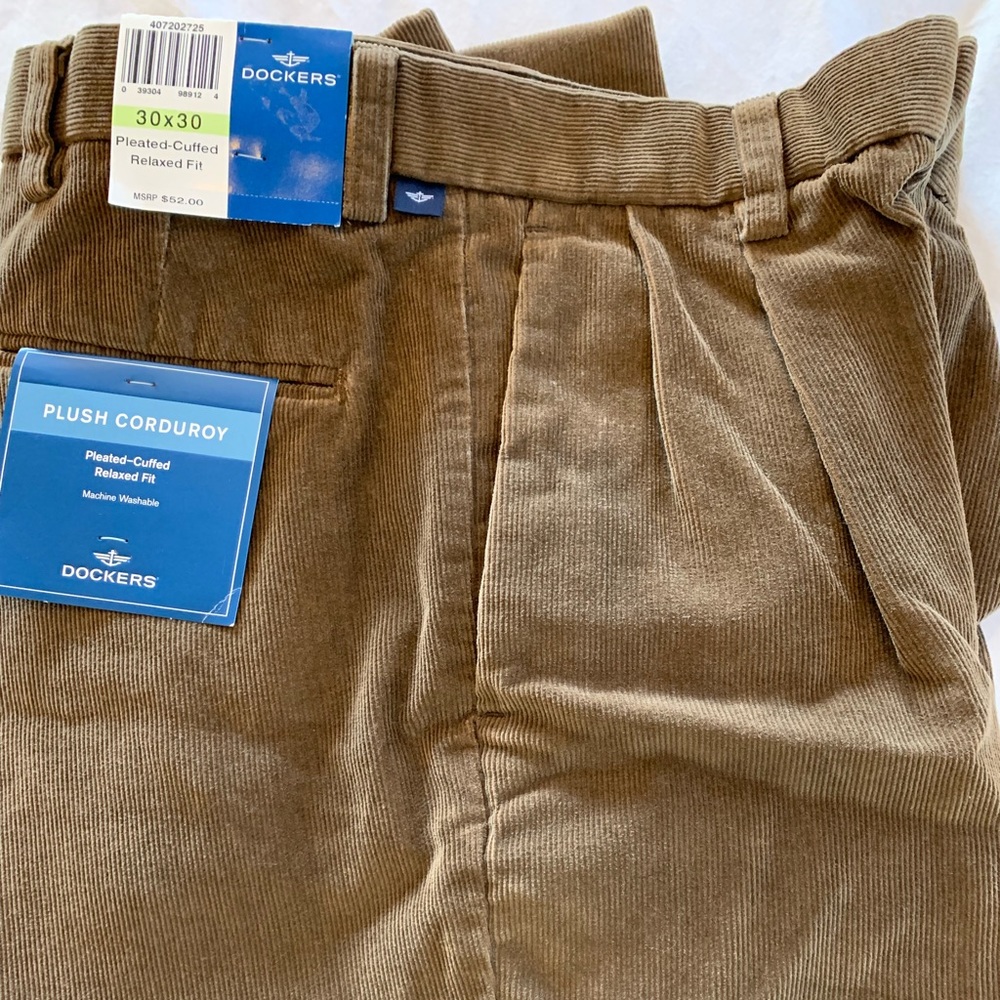 Dockers Corduroy Pants NWT